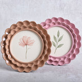 HM RUFFLED RESIN PICTURE FRAME