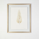 By Lacey MEDIUM FLOATED FRAMED FEATHER SERIES 12 NO 6