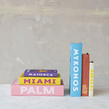 Creative Co-op CANVAS BOOK STORAGE BOX