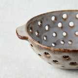 Creative Co-op REACTIVE GLAZE STONEWARE BERRY BOWL Brown