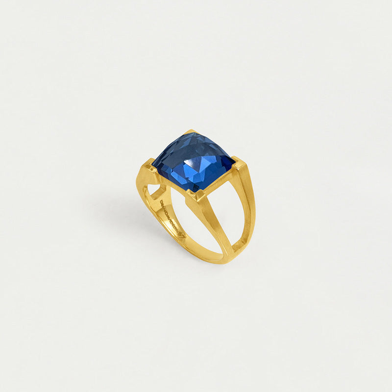 Dean Davidson MINI PLAZA RING Midnight Blue