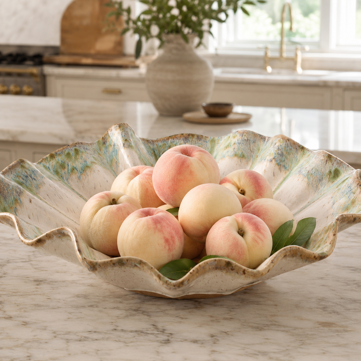 Etta B Pottery HALF SHELL