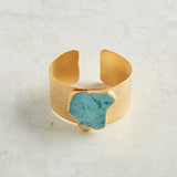 Virtue THE TATUM LUXE CUFF Turquoise