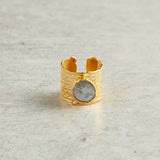 Virtue THE LUCY LUXE CUFF RING Pearl