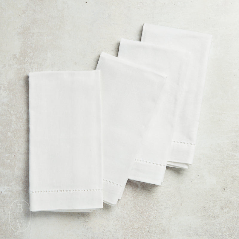 Saro Trading Co CLASSIC HEMSTITCHED SQUARE NAPKIN