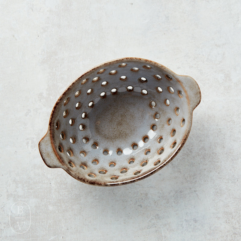 Creative Co-op REACTIVE GLAZE STONEWARE BERRY BOWL