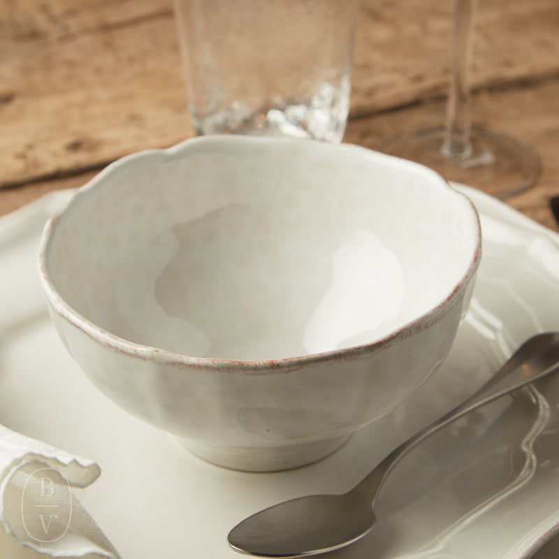 Casafina by Costa Nova IMPRESSIONS SOUP/CEREAL BOWL White