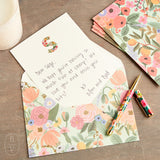 Rifle Paper Co GARDEN PARTY MONOGRAM NOTE CARDS