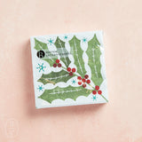 Boston International WINTER BERRY HOLLY COCKTAIL NAPKIN