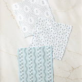 Geometry TRAILING FARMHOUSE FLORALS DISHCLOTH SET OF 3