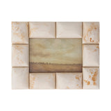 Creative Co-op MARBLED RESIN TILE FRAME