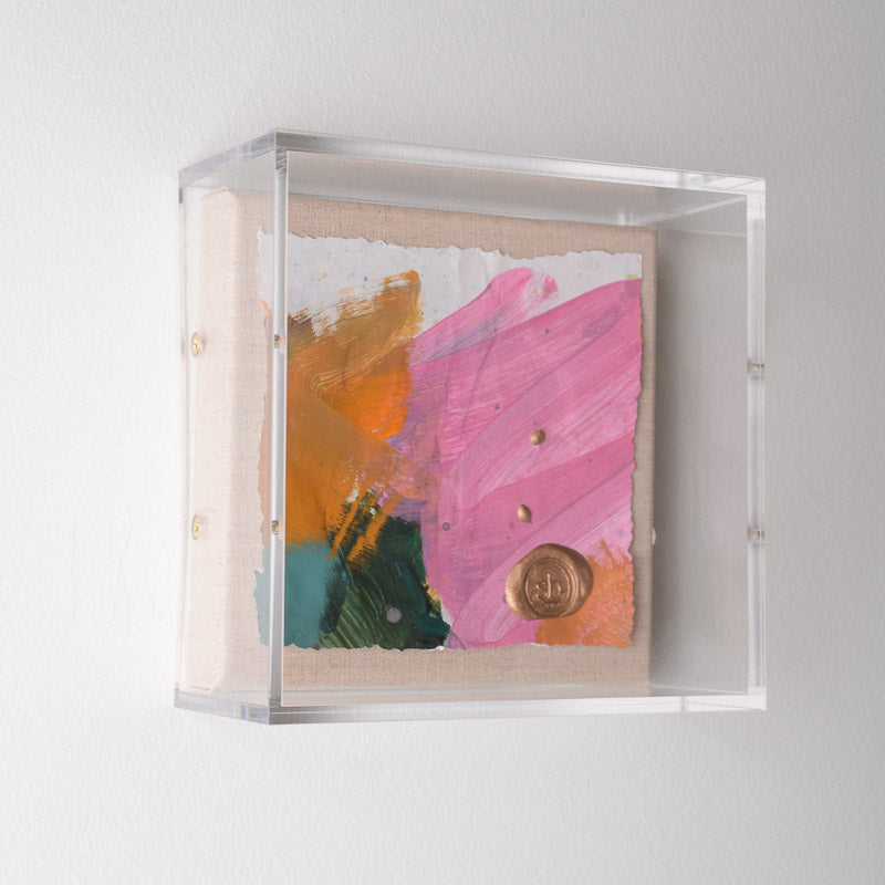 PALETTE SERIES 6X6 ACRYLIC SHADOWBOX No 1