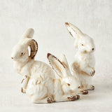 K and K Interiors CERAMIC BUNNY