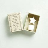 Two's Company SWEET WISHES MATCHBOX AND KEEPSAKE Friends Like Stars