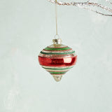 STRIPED CHRISTMAS ORNAMENT