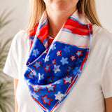 Mimi Miller Art FLAG SCARF 26 x 26