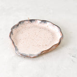 Etta B Pottery RUFFLED SPOON REST Lapis