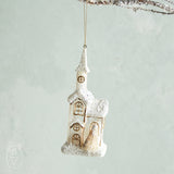 WHITE GOLD CHURCH ORNAMENT