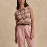 Varley DEELEY STRIPE STITCH TANK