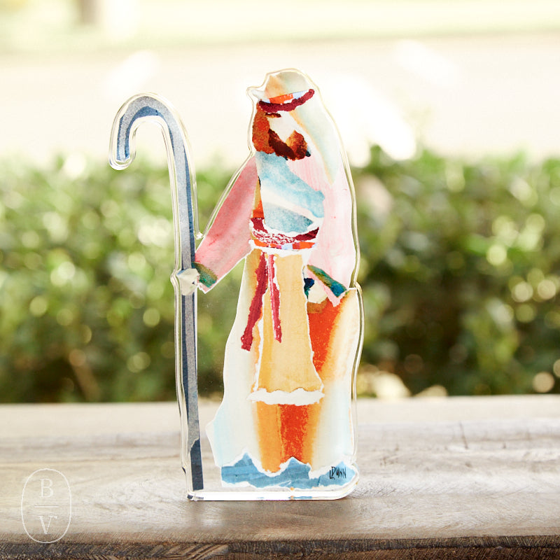 Lauren Dunn ACRYLIC NATIVITY SHEPHERD