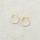 Virtue ORBIT HOOP EARRINGS Gold