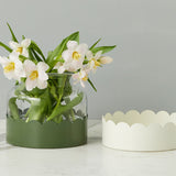 Europe 2 You 2 IN 1 SCALLOPED BLOOM VASE
