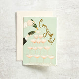 Karen Adams Designs VEUVE GREETING CARD