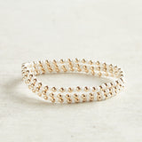eNewton Design HOPE GRATEFUL BRACELET White