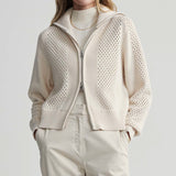 Varley FARINA FULL ZIP KNIT