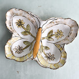 Etta B Pottery SPRINGTIME BUTTERFLY DISH