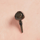 Creative Co-op BELL BOTTLE STOPPER Gunmetal