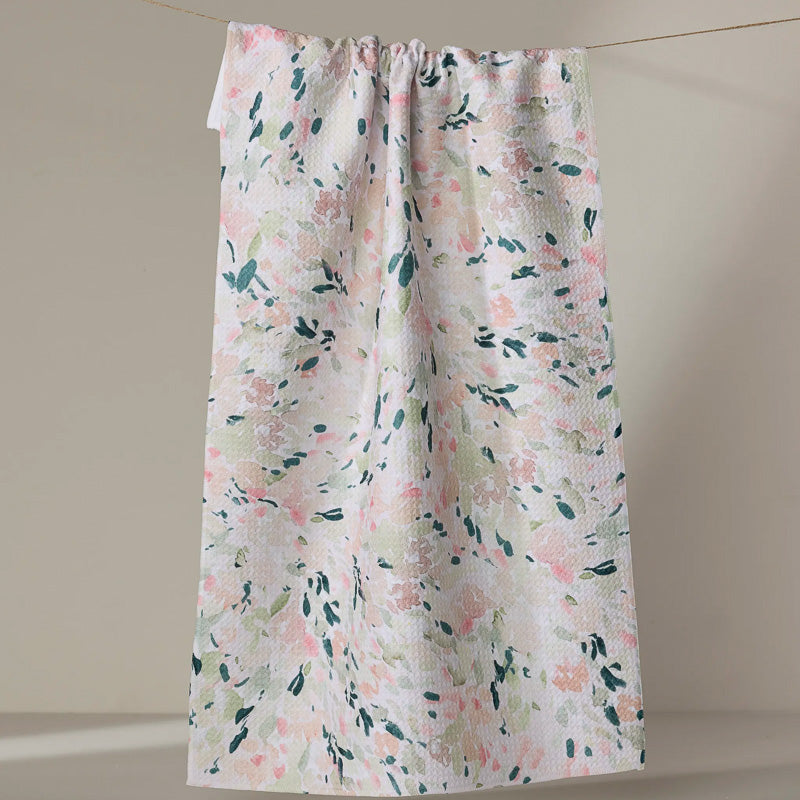 Geometry BLOSSOMS TEA TOWEL