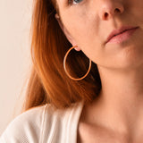 Golden Stella 45MM HOOPS