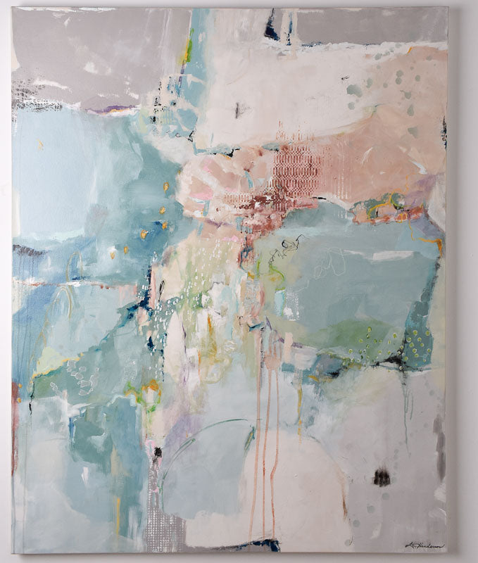 Lesley Henderson Art BABY KISSES