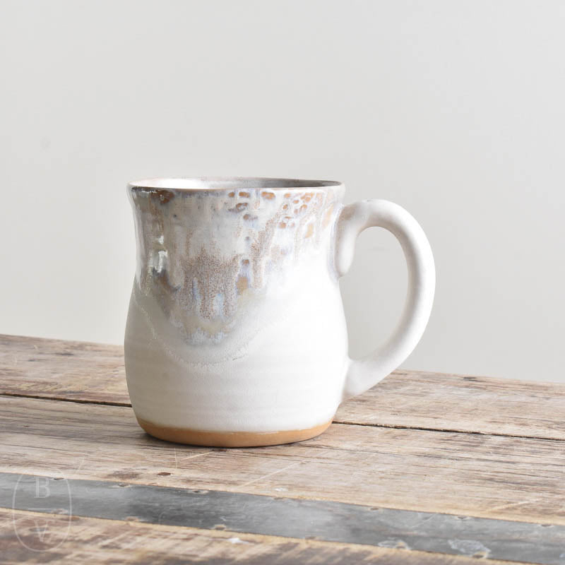 Etta B Pottery HOT COCOA MUG Oyster