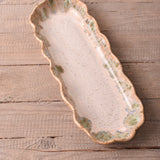Etta B Pottery SNACK TRAY Botanical