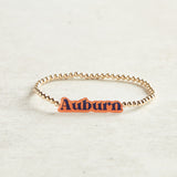 Beaded Blondes GAMEDAY BB BEADED BRACELET Auburn