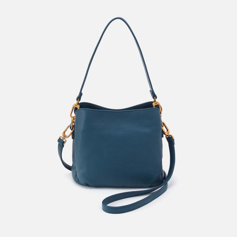 Hobo STARR CONVERTIBLE SHOULDER BAG Pebbled Leather Peacock Feather