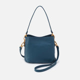 Hobo STARR CONVERTIBLE SHOULDER BAG Pebbled Leather Peacock Feather