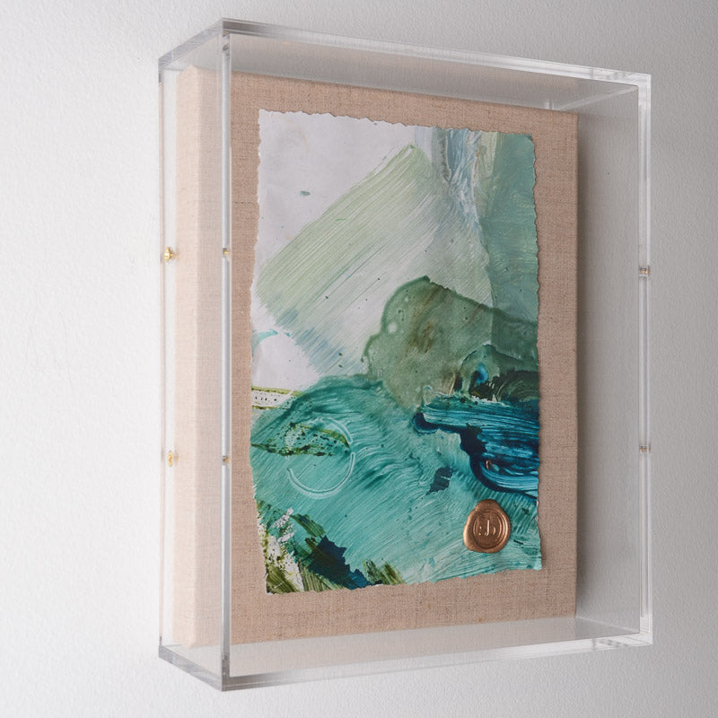PALETTE SERIES 8X10 ACRYLIC SHADOWBOX No 7