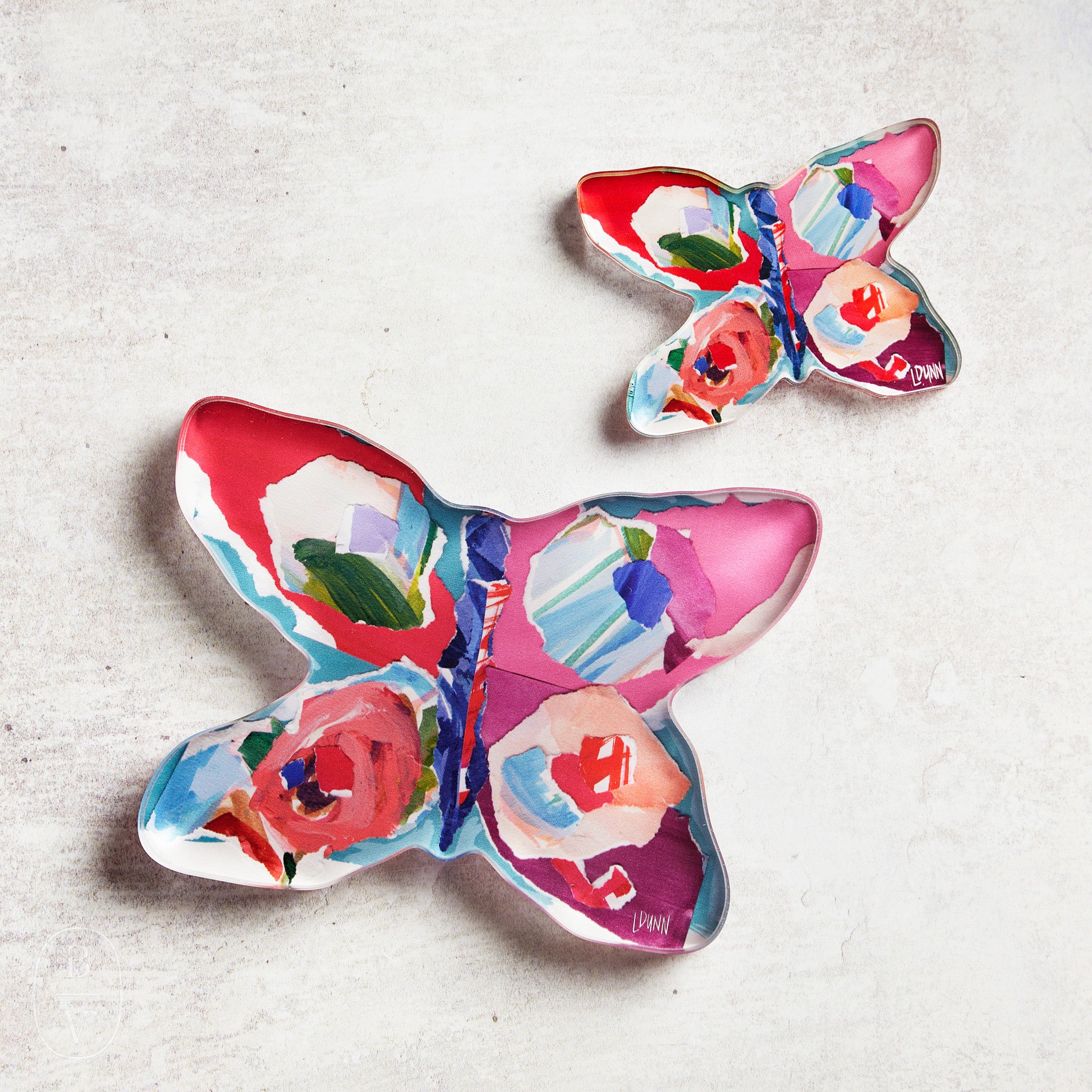 Lauren Dunn ACRYLIC BUTTERFLY BLOCK