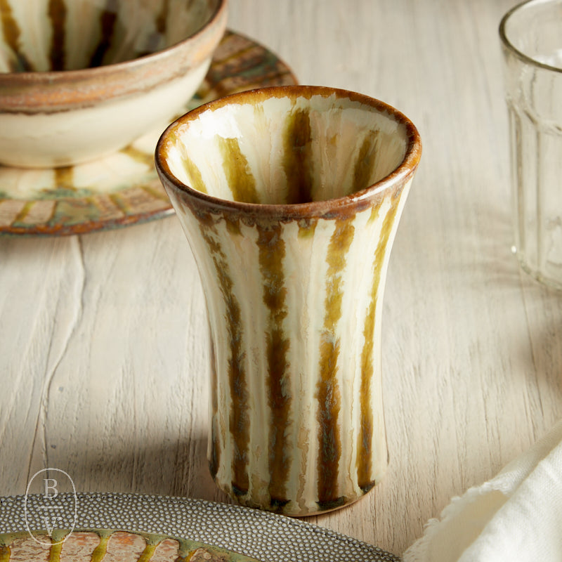 Good Earth Pottery TUMBLER Sparrow