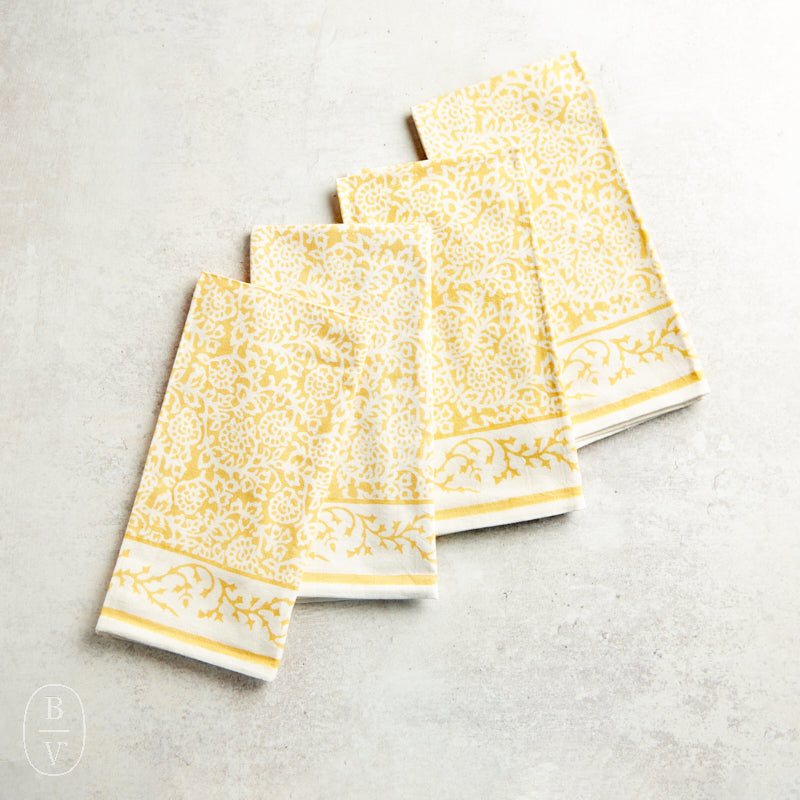 Pomegranate TAPESTRY NAPKIN SET OF 4