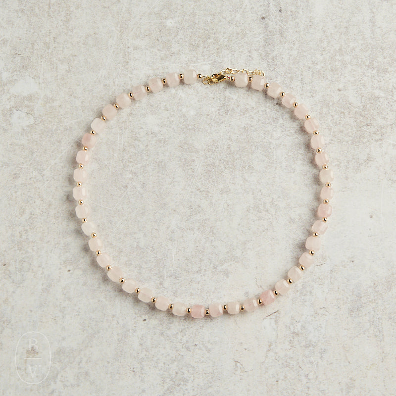 Elyssa Bass Designs GOLD ACCENT LARGE BEAD NECKLACE