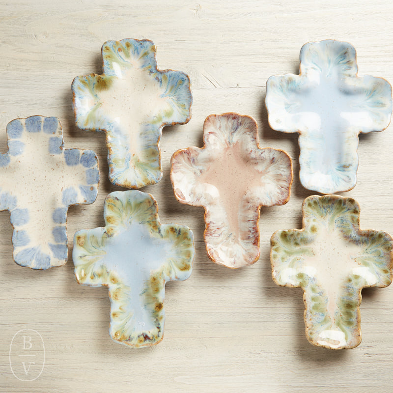 Etta B Pottery SPRING CROSS