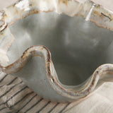 Etta B Pottery ROUND FLUTED BOWL Peaceful