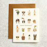 Rifle Paper Co PARTY PUPS BIRTHDAY CARD