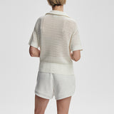 Varley NALI HALF ZIP KNIT TOP
