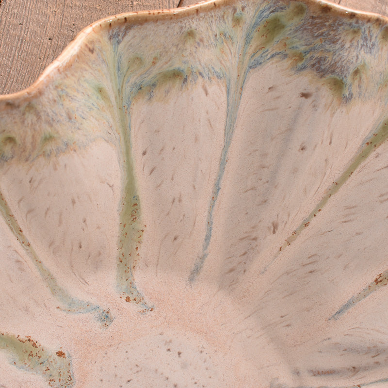 Etta B Pottery HALF SHELL