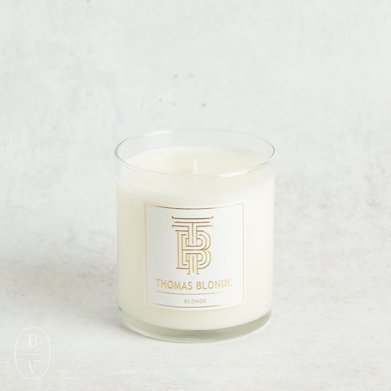 Thomas Blonde GLASS CANDLE Blonde